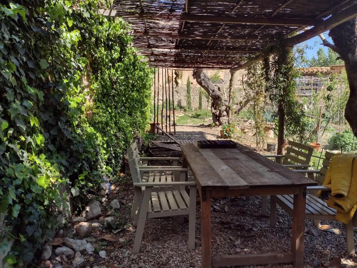 Can Tando Restored Catalan Old Barn To Enjoy Peaceful Rural Simplicity Sant Jordi Desvalls Buitenkant foto